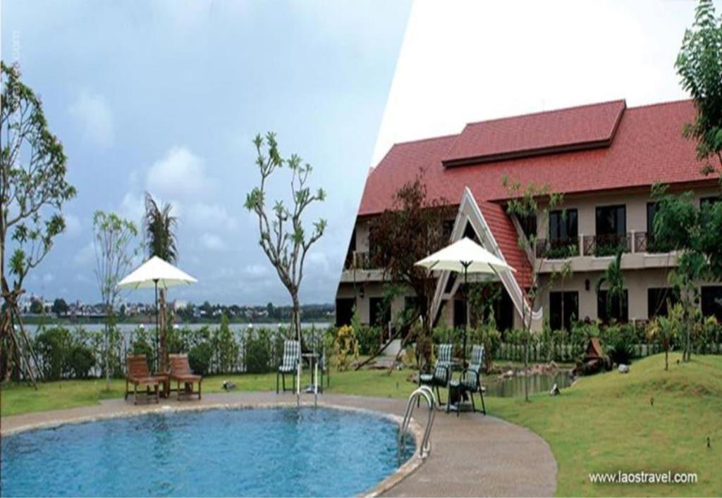 Daosavanh Resort & Spa Hotel Savannakhet Luaran gambar